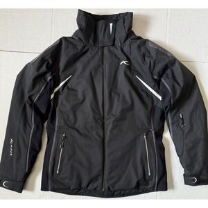KJUS System - Men's Black Storm Hood Dermizax Primalof Ski Jacket - Size 42